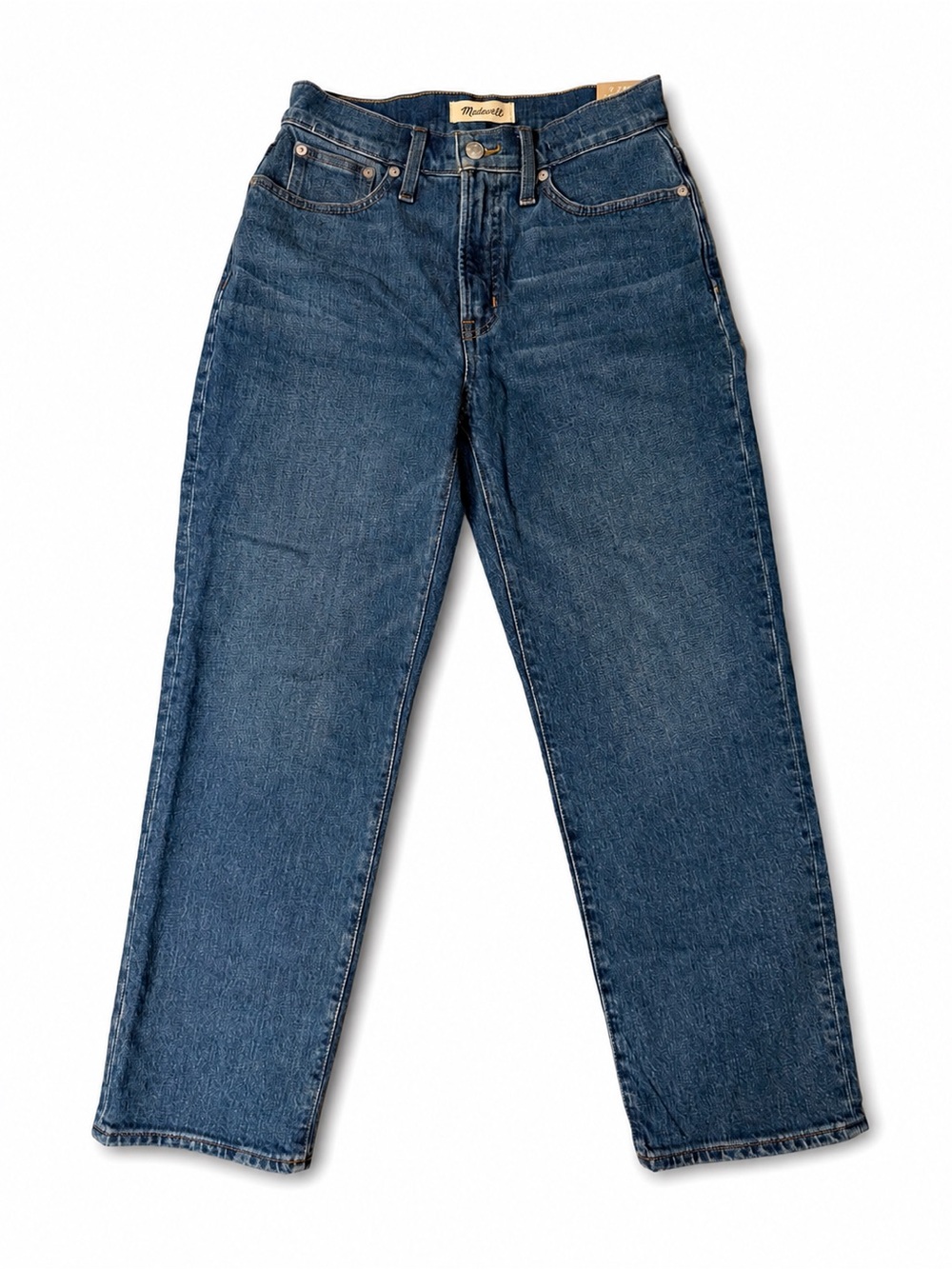 Madewell Perfect Vintage Straight Jean 26P Petite High Rise NWT